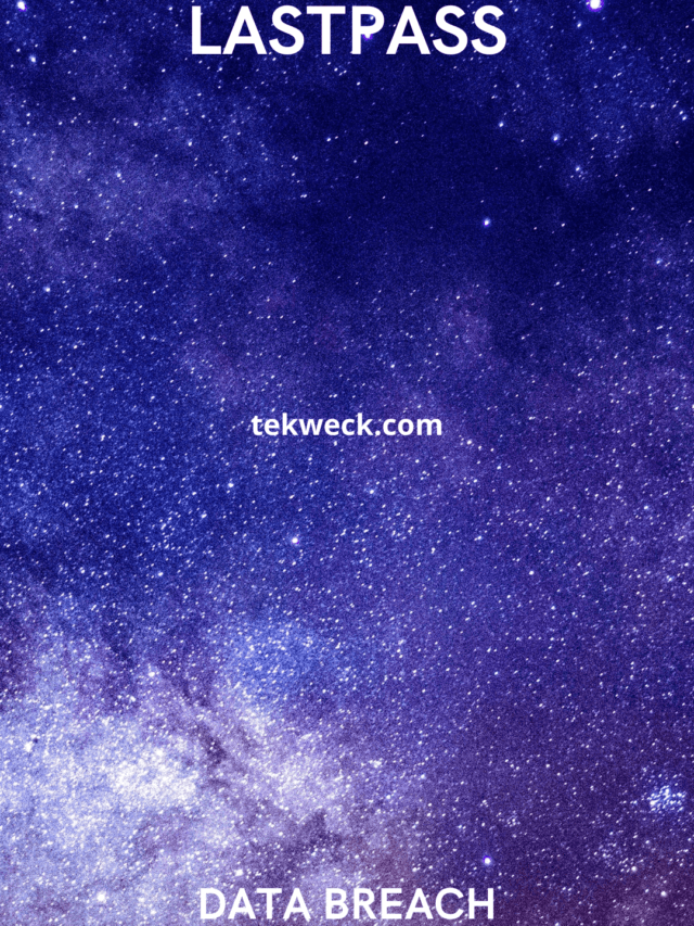 LastPass Data Breach